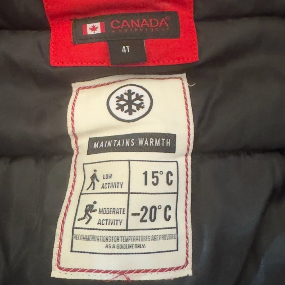Puffer Coat Canada weather Gear 🍁Jacket with Fur Hood